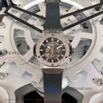 Perfect Replica Hublot Big Bang Stainless Steel Case Hollow Face 43mm Watch